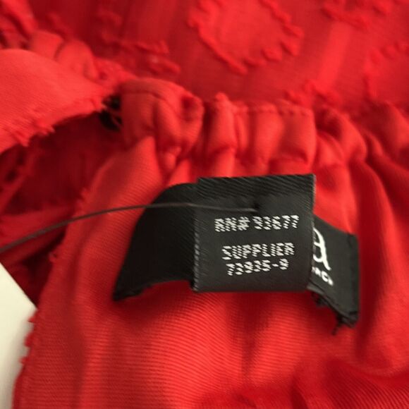a.n.a A New Approach Cyber Red Party Holiday Dress Size Large New with Tags - Picture 11 of 16